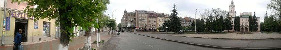 Sambir. Market Square