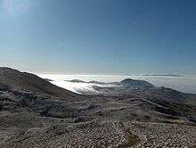 A View from the crest of Mali i Thatë.