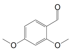 Chemical structure of 2,4-dimethoxybenzaldehyde.png