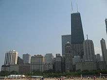 East Lake Shore Drive Historic District from Oak Street Beach