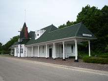 Chicago and West Michigan Railroad Charlevoix Station