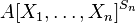  A[X_1,\ldots,X_n]^{S_n} 