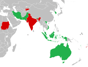 ABU Radio Song Festival 2012 map.svg