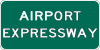 Airport Expressway sign