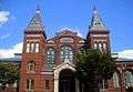 Photograph of an entrance to the Smithsonian Institution's Arts and Industries Building.