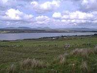 Upper reaches of estuary at Aughoose