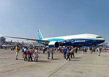 777-200LR Worldliner at the Paris Air Show 2005