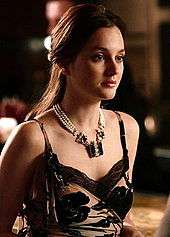 Screenshot of Leighton Meester in 'Gossip Girl'