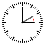 Diagram of a clock showing a transition from 02:00 to 03:00