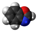 Space-filling molecular model