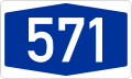 A571 shield}}