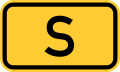 Bundesstraße S number.svg