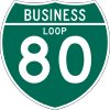 Interstate 80 Business marker