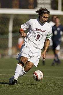 Colin Vint in action at University of Richmond.