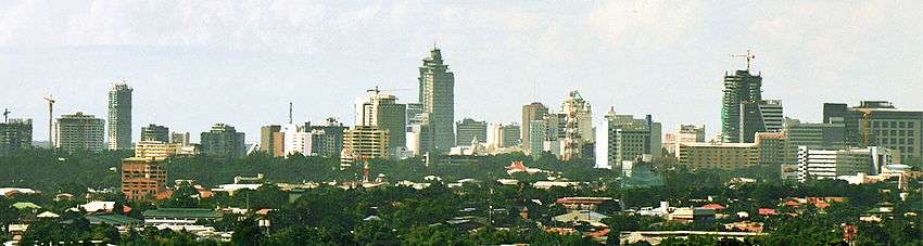 Panorama of the business park