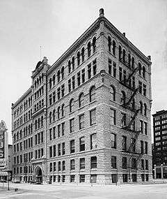 Historic view of Courthouse Place from the east