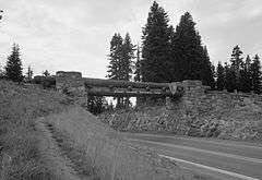 Chinook Pass Entrance Arch