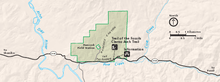 The Clarno Unit lies along Oregon Route 218 west of Fossil, Oregon.