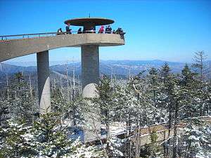 Clingmans Dome Observation Tower