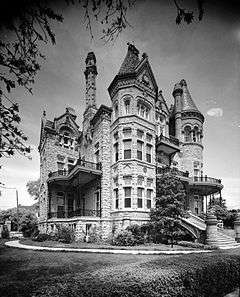 1967 HABS photo. Also known as Bishop's Palace