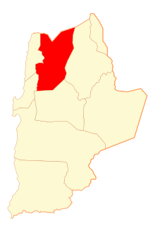 Map of María Elena in Antofagasta Region