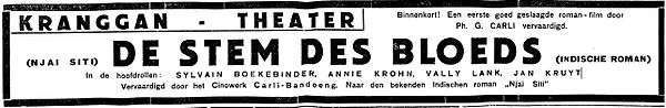 A newspaper advertisement