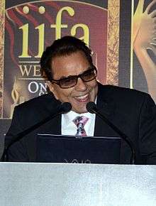 Dharmendra at IIFA press conference.