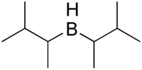 Skeletal formula of disiamylborane