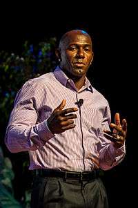 Donald Driver at Disney Social Media Moms Conference