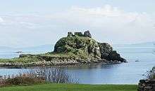 Photograph of Dunyvaig Castle