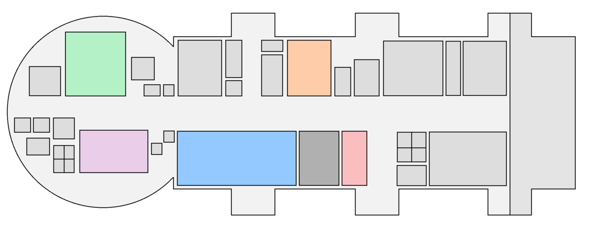 Map of the EB Expo 2013 Show Floor