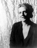 Black=and-white photo by Carl Van Vechten of Ethel Barrymore.