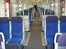 Interior of Class 430