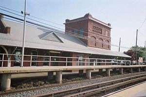 Long Island Rail Road Station at Farmingdale