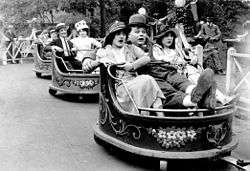 Luna Park, Coney Island was the first of dozens of Luna Parks. It burnt down in 1944.