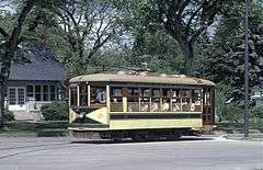 Fort Collins Municipal Railway Birney Safety Streetcar No. 21