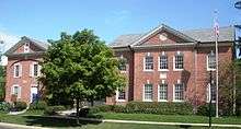 Former Grand Lodge building at Worthington, Ohio