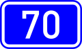 National Road 70 shield