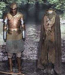 Brienne and Jaime costumes