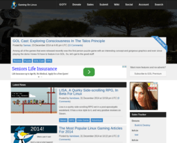 GamingOnLinux homepage