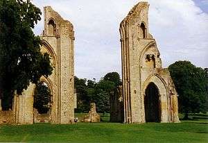 Remains of Glastonbury Abbey