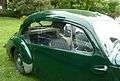 Glazing, Alvis TA14 Duncan pillarless sports saloon, Abergavenny steam rally, 2015.jpg