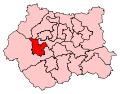 A medium-sized constituency situated in the north west of the county.