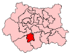 A large constituency in the south of the county.