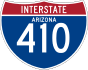 Interstate 410 marker