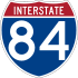 Interstate 84 marker