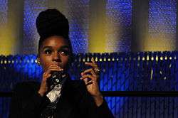 Janelle Monáe on the keynote panel of the 2010 Pop Conference, EMPSFM, Seattle, Washington.