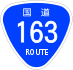 National Route 163 shield