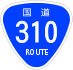 National Route 310 shield