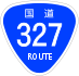 National Route 327 shield